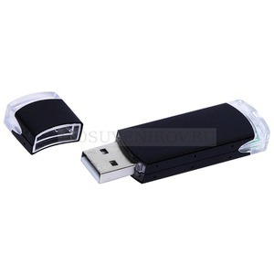Фото USB-флешка на 32 Гб классической формы (черный)