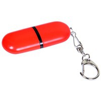 USB-флешка на 32 Гб каплевидной формы, красный