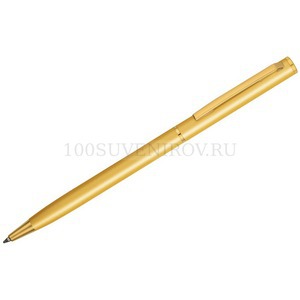 Фото Золотистая ручка из металла ическая шариковая Жако