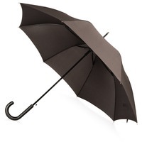 Зонт-трость Wind, коричневый