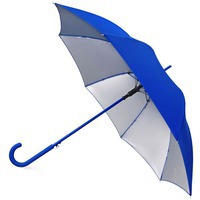 Зонт-трость Silver Color, синий/серебристый