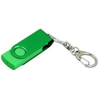 USB-флешка на 32 Гб с поворотным механизмом, зеленый