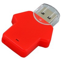 USB-флешка на 32 Гб в виде футболки, красный