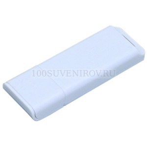 Фото USB-флешка на 64 Гб с оригинальным двухцветным корпусом (белый)