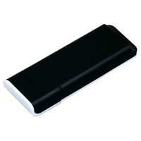 USB-флешка на 64 Гб с оригинальным двухцветным корпусом, черный/белый