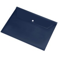 Папка-конверт А4, синий матовый