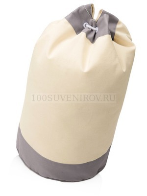 Фото Рюкзак-мешок Indiana хлопковый (натуральный, серый)