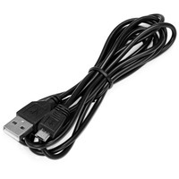 Кабель черный из пластика USB 2.0 A - micro USB