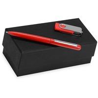 Набор подарочный пластиковый SKATE MIRROR с ручкой и флешкой