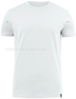 Фото Мужская футболка белая AMERICAN U для полноцвета, размер S