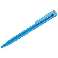 Ручка шариковая голубая из пластика LIBERTY POLISHED