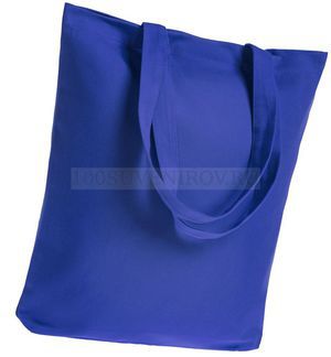 Фото Холщовая сумка ярко-синяя AVOSKA с полноцветом