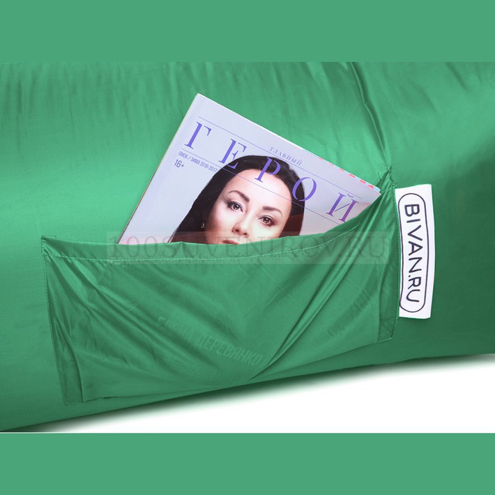 Надувной диван Биван 2,0, зеленый (a487841) — купить диваны по оптовымценам