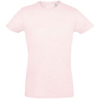 Футболка мужская приталенная REGENT FIT 150, розовый меланж XS