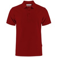 Рубашка поло мужская вишнево-красная NEPTUNE, XL