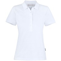 Картинка Рубашка поло женская Neptune, белая M, мировой бренд James Harvest