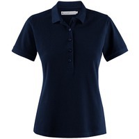 Изображение Рубашка поло женская Neptune, темно-синяя XL, мировой бренд James Harvest