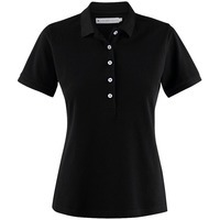 Картинка Рубашка поло женская Sunset, черная S, мировой бренд James Harvest