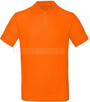 Фото Рубашка поло мужская Inspire, оранжевая M «BNC»