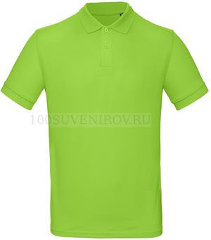 Фото Рубашка поло мужская Inspire, зеленое яблоко M «BNC»