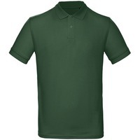 Рубашка поло мужская Inspire, темно-зеленая XXL