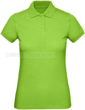 Фото Рубашка поло женская Inspire, зеленое яблоко S «BNC»