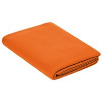 Изображение Флисовый плед Warm&Peace, оранжевый от знаменитого бренда Сделано в России