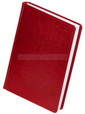 Фото Красный ежедневник из кожи NEW NEBRASKA, датированный