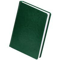 Ежедневник зеленый из кожи NEW NEBRASKA, датированный