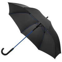 Зонт-трость с цветными спицами Colour Power, синий