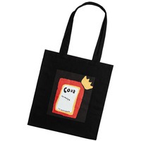 Фотка Холщовая сумка «Сода», черная