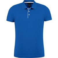 Рубашка поло мужская PERFORMER MEN 180 ярко-синяя 3XL