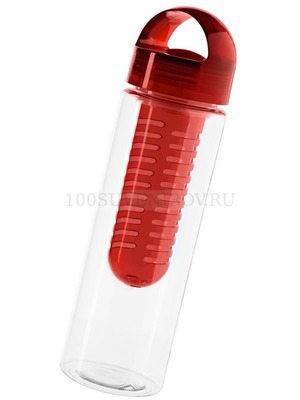 Фото Красная бутылка из пластика для воды GOOD TASTE