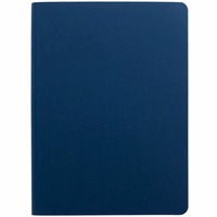 Ежедневник Flex Shall, датированный, софт-тач, синий