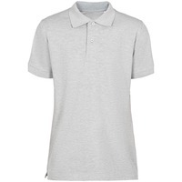 Рубашка поло мужская Virma Premium, серый меланж S