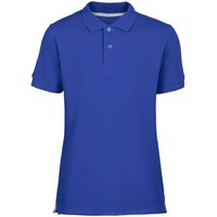Рубашка поло мужская качественная Virma Premium, ярко-синяя royal, L