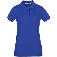 Фотография Рубашка поло женская Virma Premium Lady, ярко-синяя L, люксовый бренд Unit