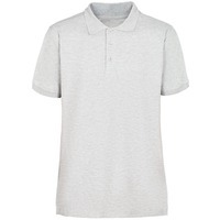 Рубашка поло мужская серая меланж VIRMA STRETCH, XL