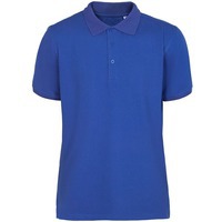 Картинка Рубашка поло мужская Virma Stretch, ярко-синяя (royal) S из брендовой коллекции Unit