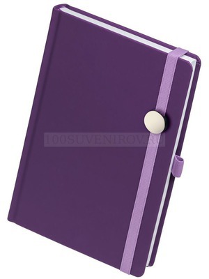 Фото Фиолетовый ежедневник из кожи FAVOR METAL, недатированный