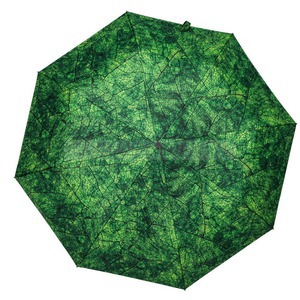 Фото Металлический нестандартный складной зонт EVERGREEN