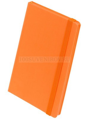 Фото Оранжевый блокнот из кожи SHALL