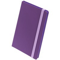 Блокнот фиолетовый из кожи SHALL