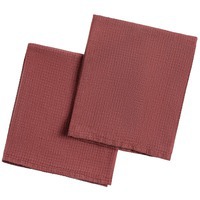 Фотка Набор полотенец Fine Line, красный от знаменитого бренда Very Marque
