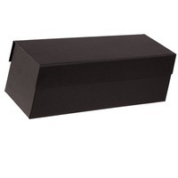 Коробка под бутылку Color Jacket, черная и подарочная упаковка для вина