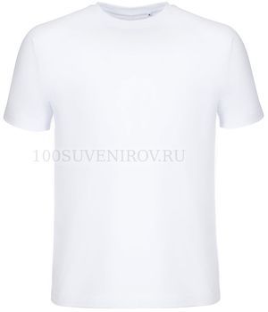 Фото Мужская футболка белая T-bolka Bicolor, XXL