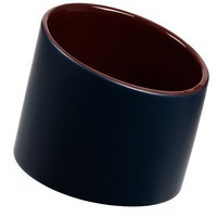 Декоративная ваза Form Fluid, малая, сине-бордовая
