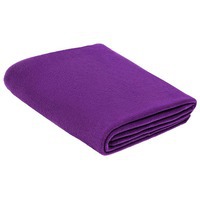 Картинка Флисовый плед Warm&Peace, фиолетовый, дорогой бренд Сделано в России