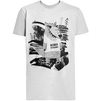 Фото Футболка «Волка футболка», серый меланж XL