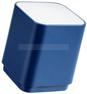 Фото Беспроводная колонка с подсветкой логотипа Glim, синяя